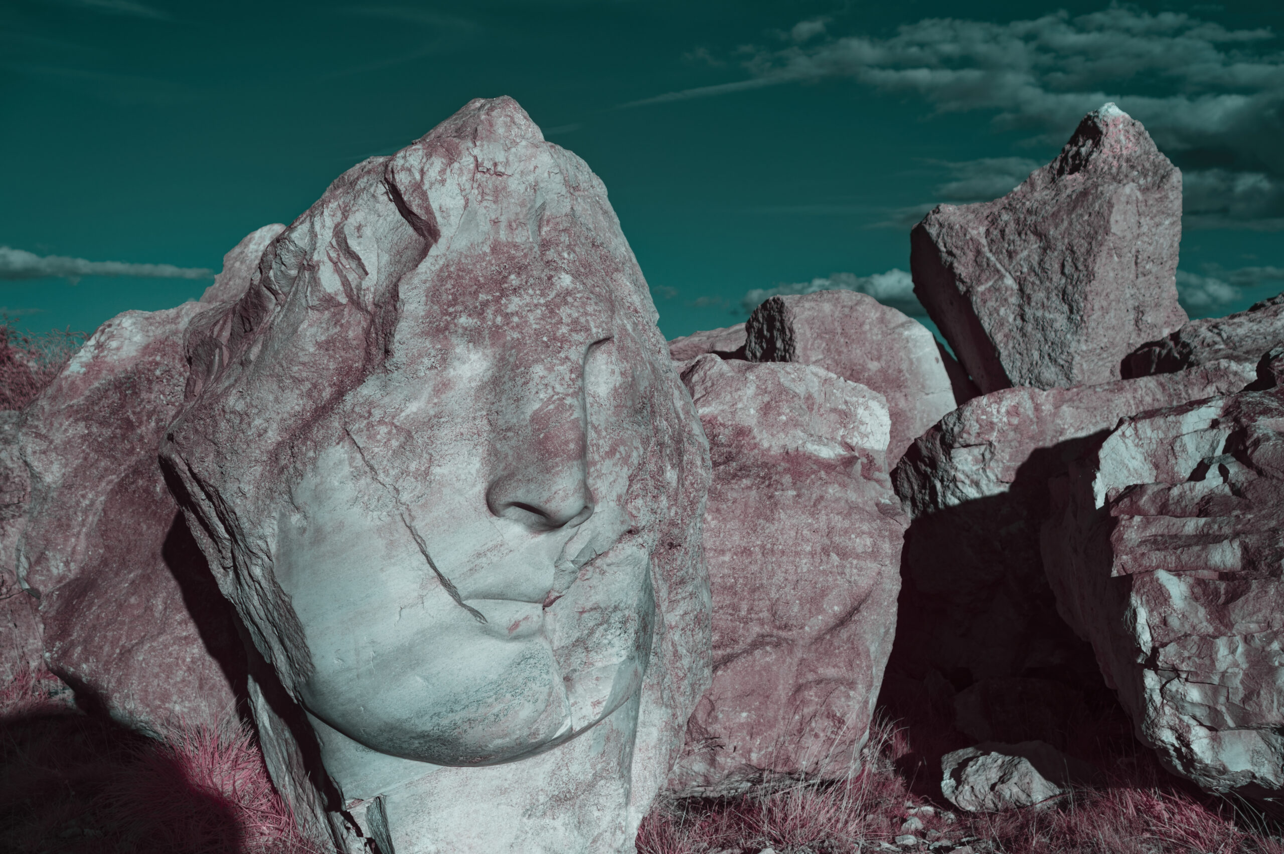 Face of Portland stone